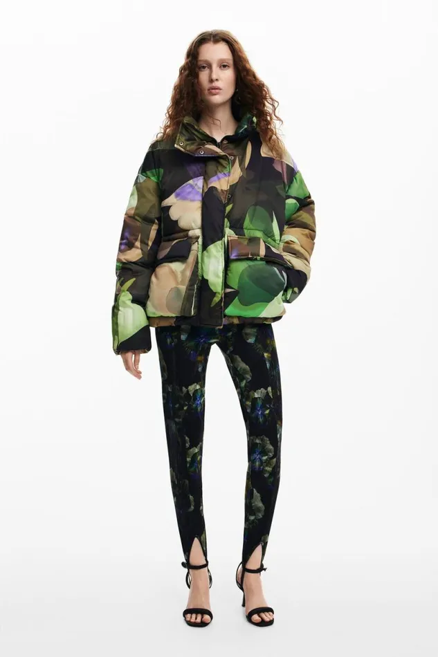 Women Coats And Jackets Desigual Padded Coat M Christian Lacroix