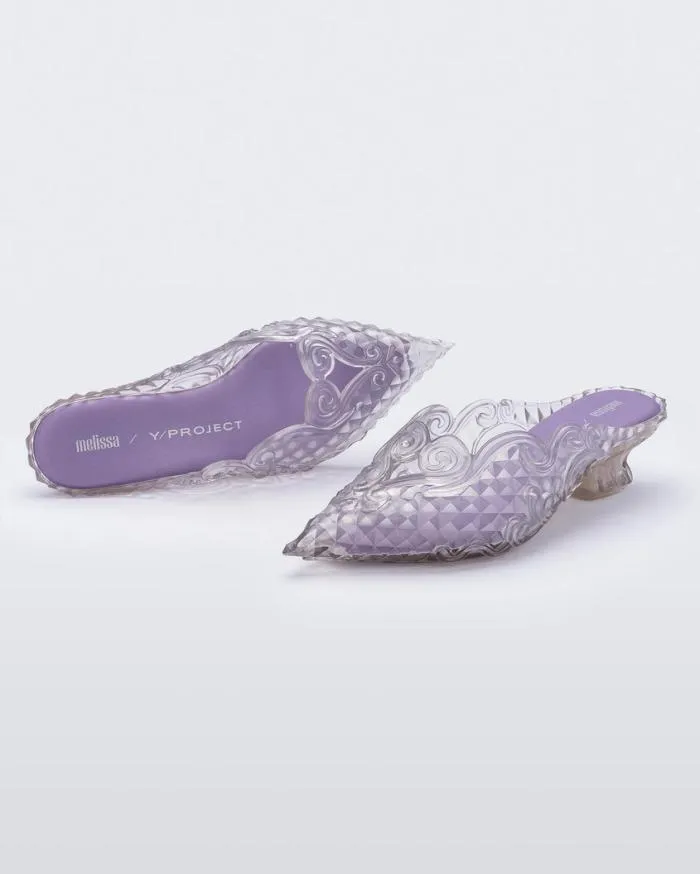 Women Court Shoe Clear Melissa Heels