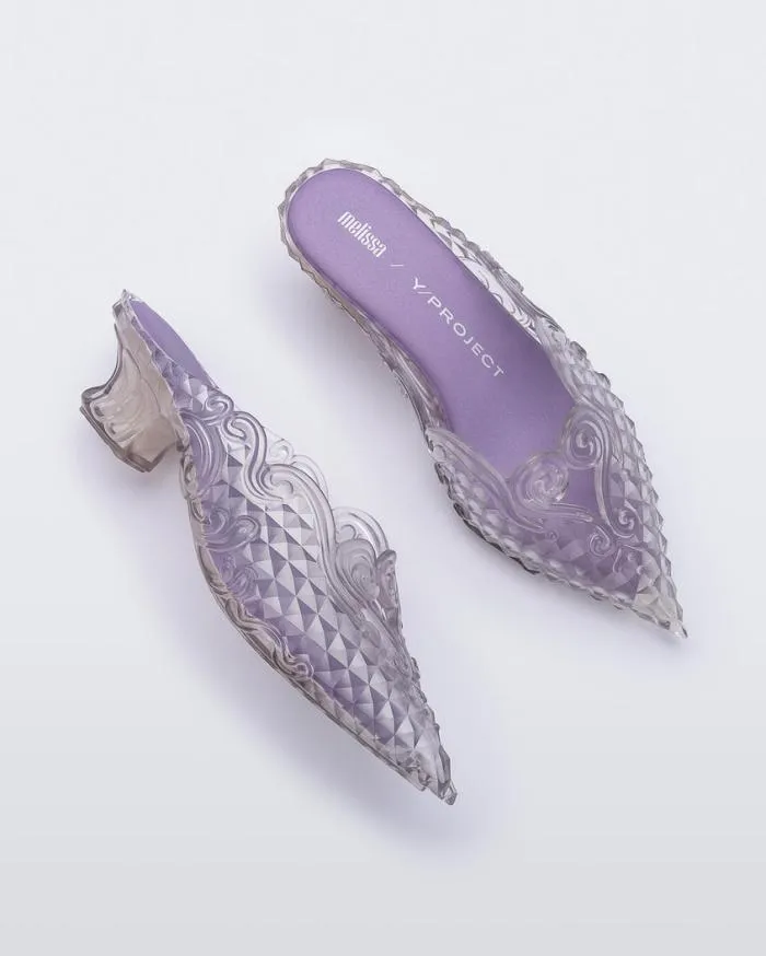 Women Court Shoe Clear Melissa Heels