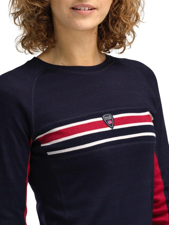 Women Dale Of Norway Baselayer Aksla Crew Neck Baselayer