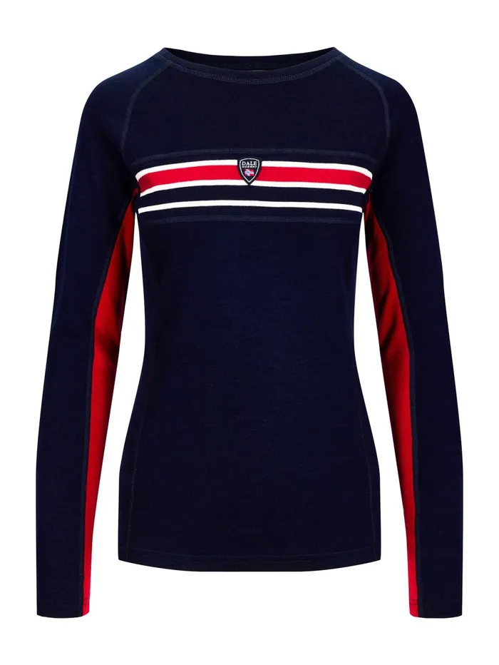 Women Dale Of Norway Baselayer Aksla Crew Neck Baselayer