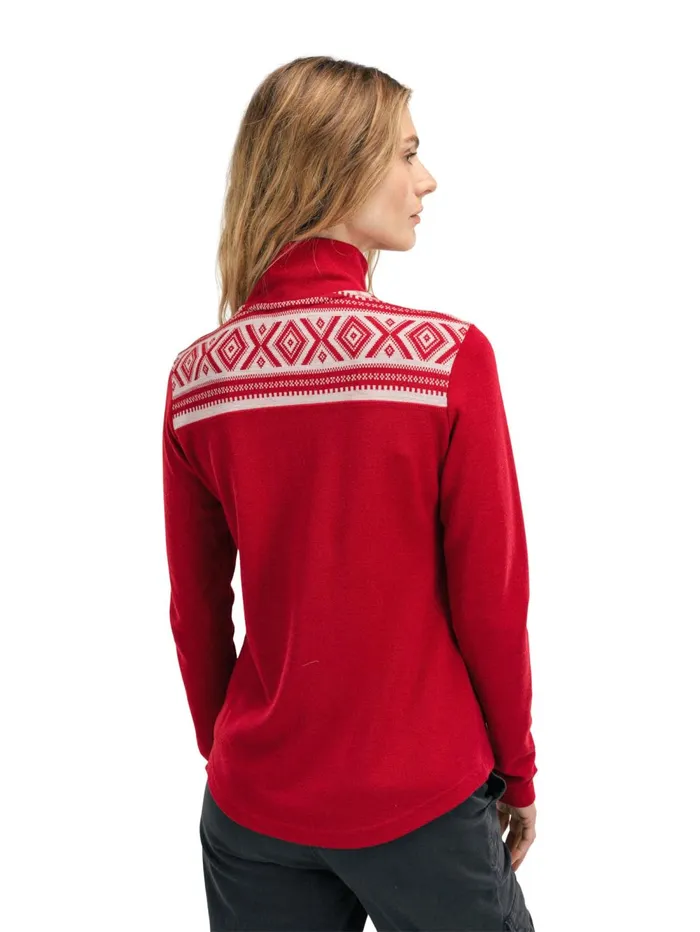 Women Dale Of Norway Halfzip Cortina Superfine Sweater 8211 Superfine Merino