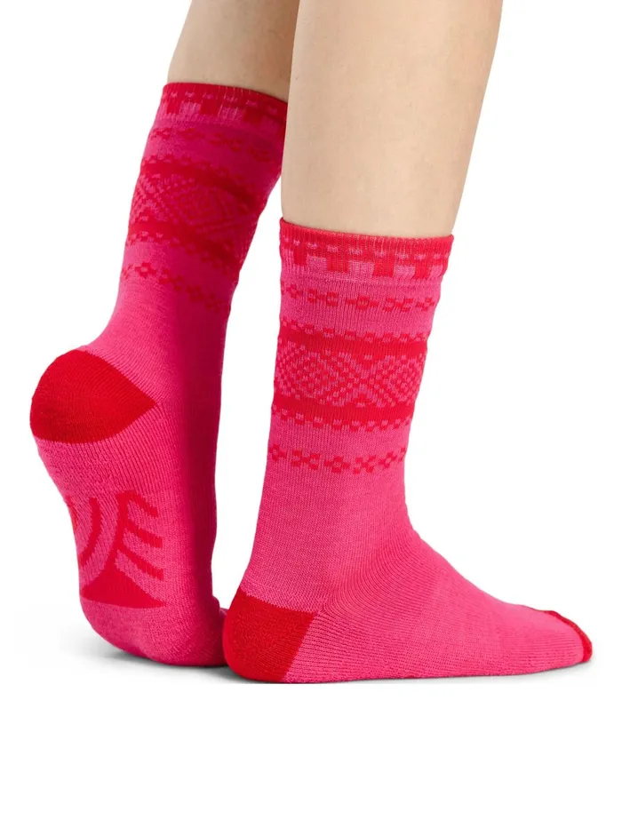 Women Dale Of Norway Socks Cortina Wool Socks Crew Cut