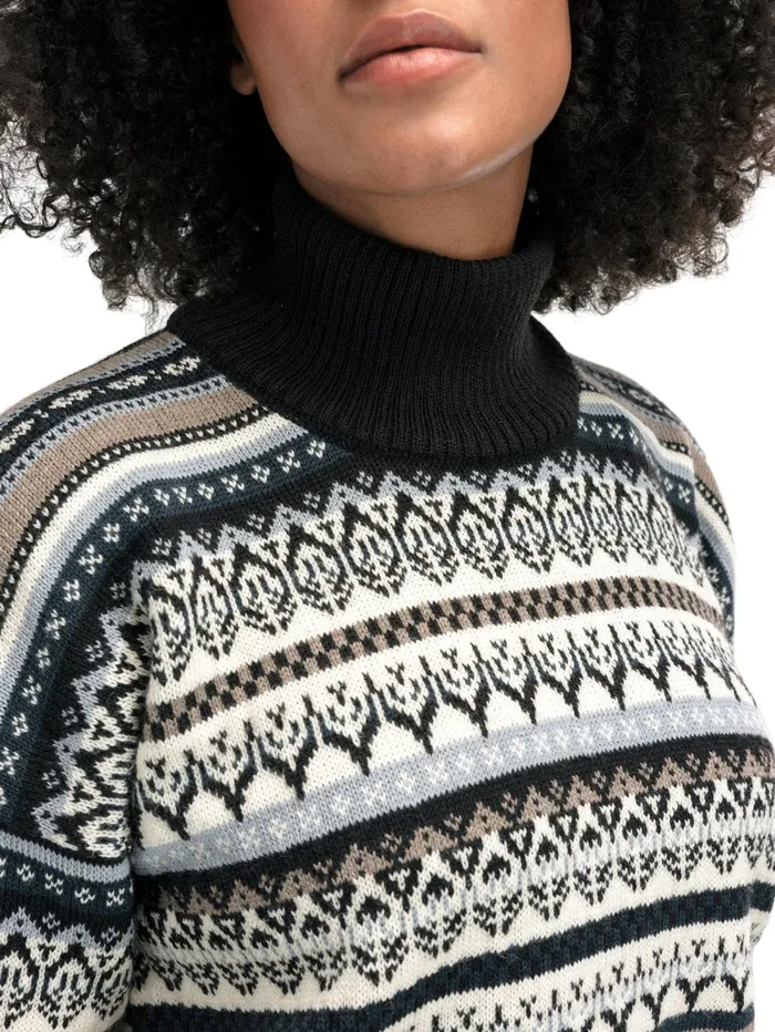 Women Dale Of Norway Turtleneck Utsira Sweater