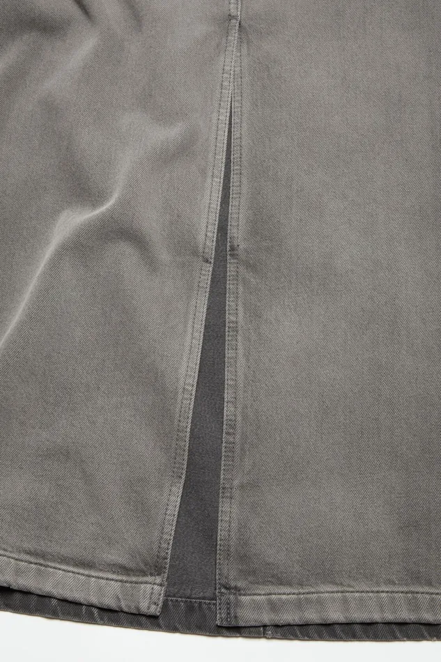 Women Denim Skirt Anthracite Grey Acne Studios Skirts
