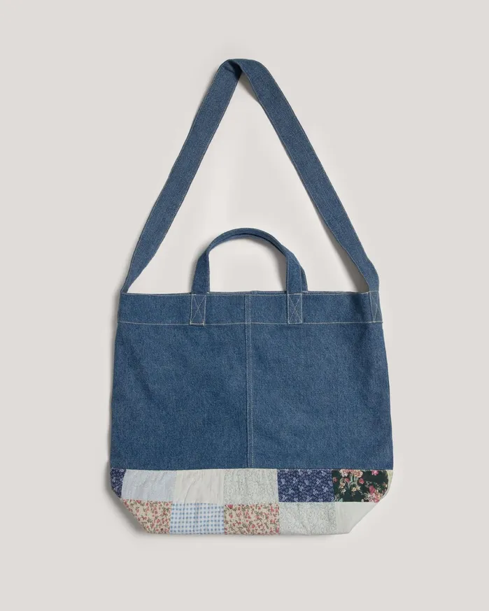 Women Denim Tote Bag Indigo YMC Bags and Wallets