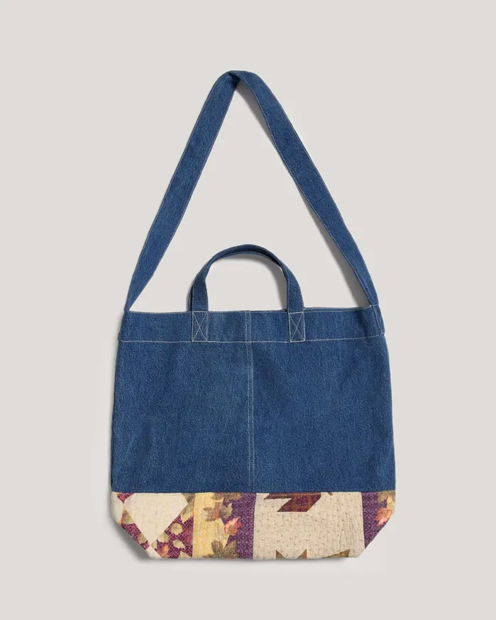 Women Denim Tote Bag Indigo YMC Bags and Wallets