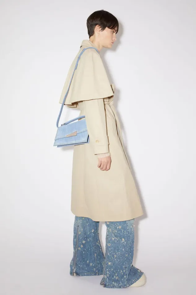 Women Distortion Mini Bag Light Blue Acne Studios Bags