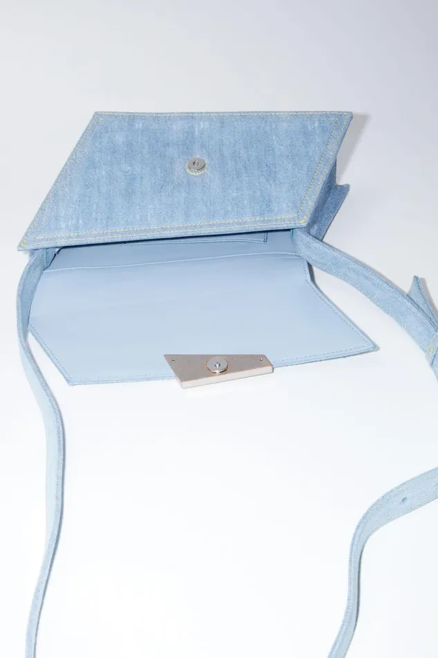 Women Distortion Mini Bag Light Blue Acne Studios Bags