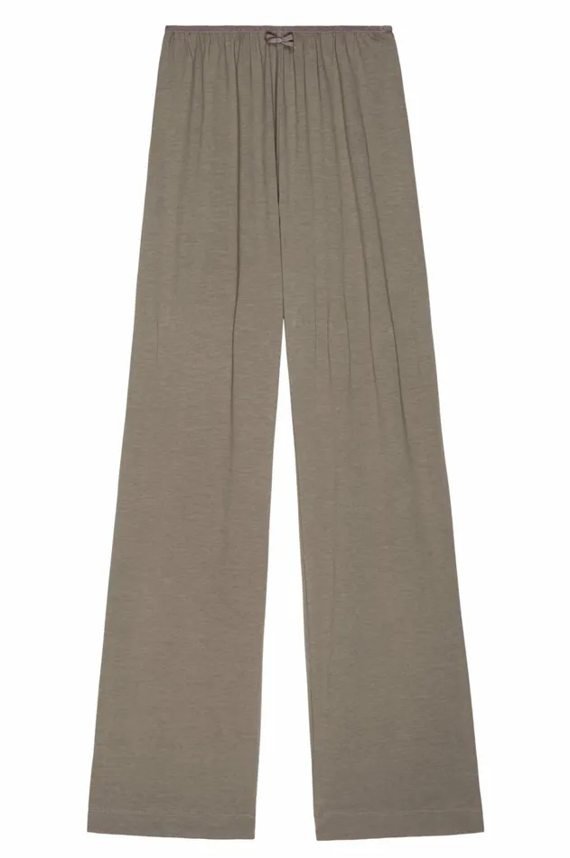 Women DONNI Bottoms The Jersey Bow Simple Pant