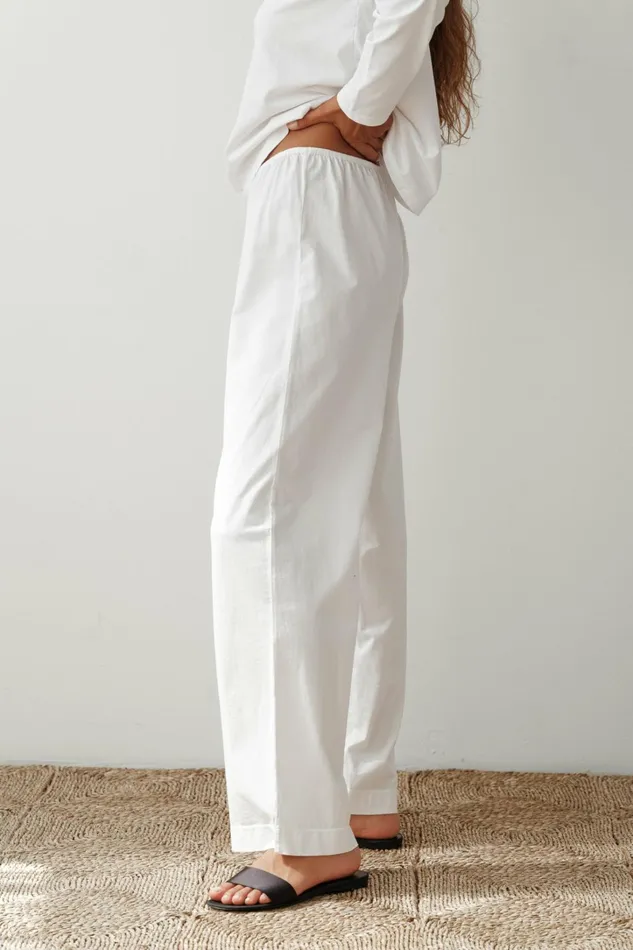 Women DONNI Bottoms The Jersey Bow Simple Pant