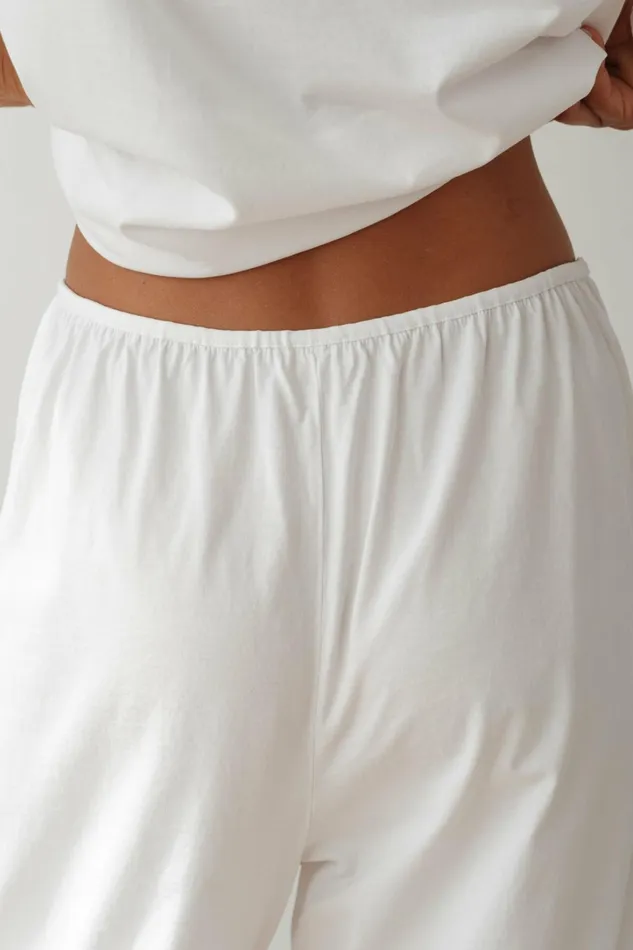 Women DONNI Bottoms The Jersey Bow Simple Pant