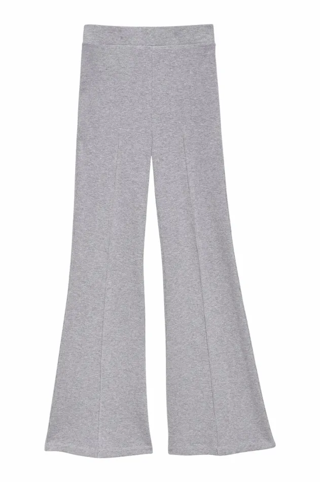 Women DONNI Bottoms The Rib Kick Flare