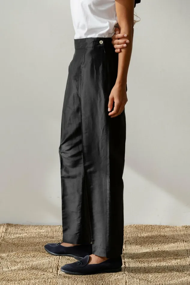 Women DONNI Bottoms The Taffeta Cigarette Pant