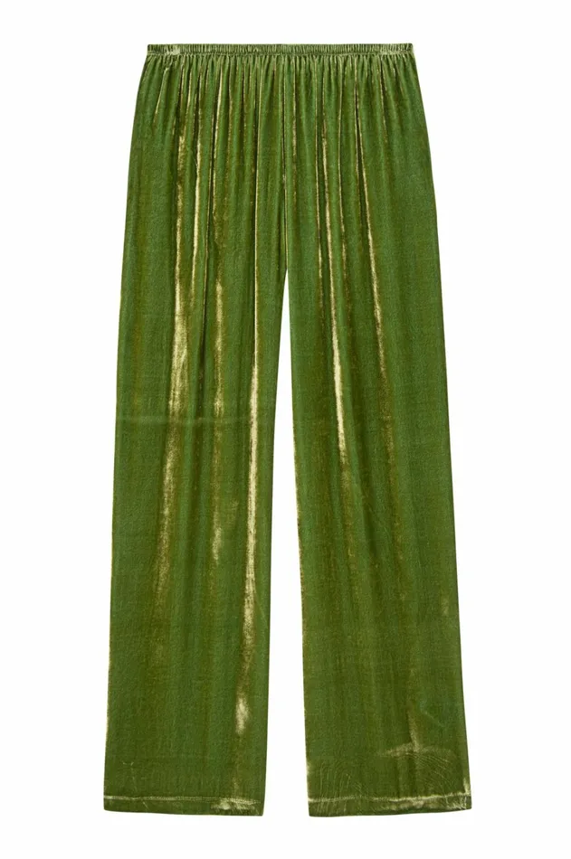 Women DONNI Bottoms The Velvet Simple Pant