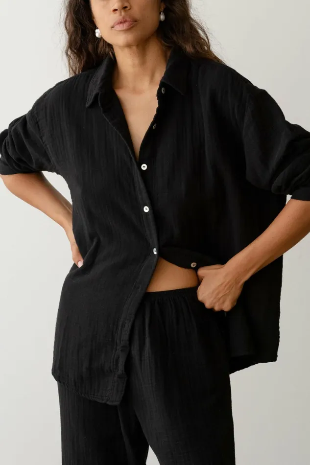 Women DONNI Tops The Bubble Shirt