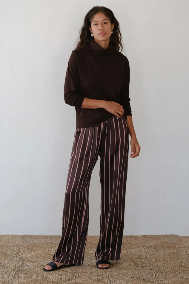 Women DONNI Tops The Jersey Turtleneck