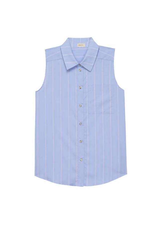 Women DONNI Tops The Pop Sleeveless Shirt