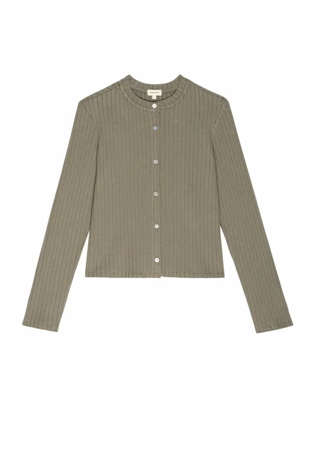Women DONNI Tops The Sweater Rib Cardi