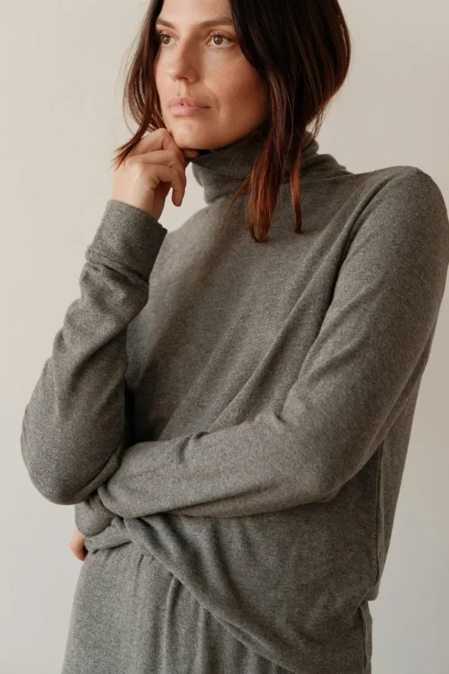 Women DONNI Tops The Sweater Turtleneck