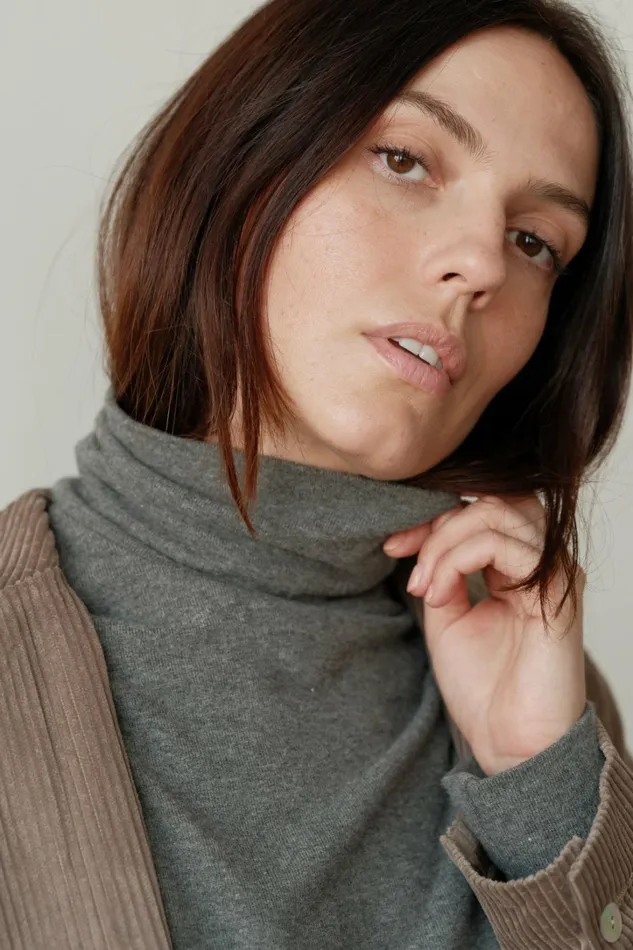 Women DONNI Tops The Sweater Turtleneck