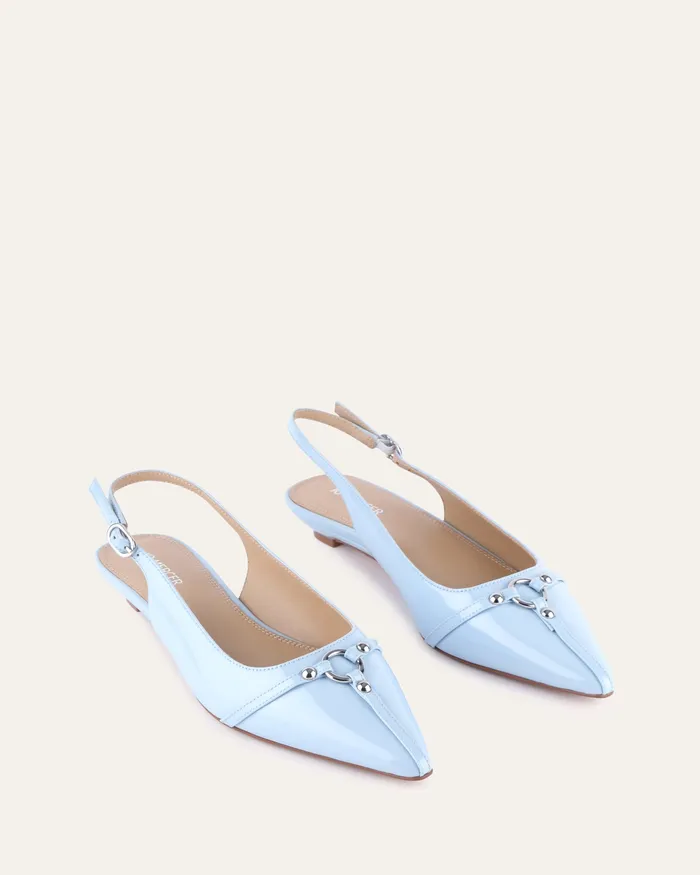 Women DRESS jomercer Victoria dress flats sky blue patent Women DRESS jomercer Victoria dress flats sky blue patent