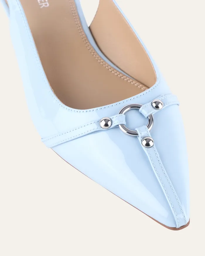 Women DRESS jomercer Victoria dress flats sky blue patent Women DRESS jomercer Victoria dress flats sky blue patent