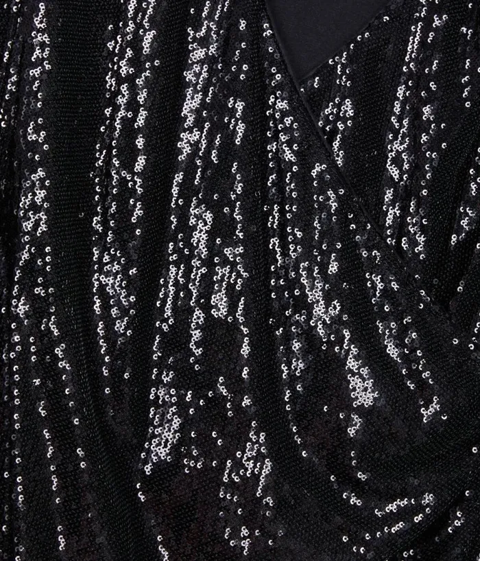 Women Dresses and Jumpsuits THE KOOPLES Short Black Sequin Dress
