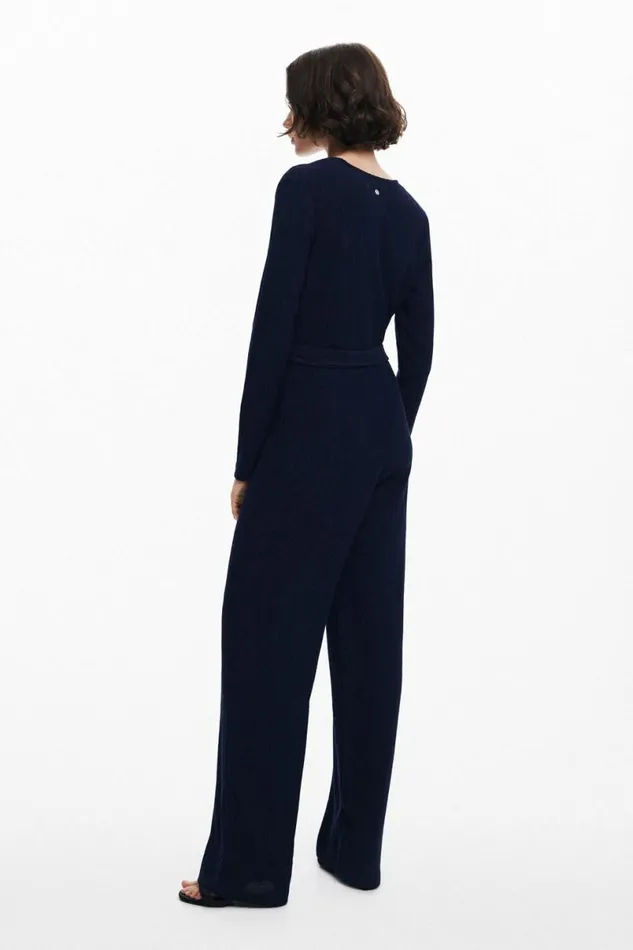 Women Dresses And Jumpsuits Desigual Fluid Jumpsuit Belt