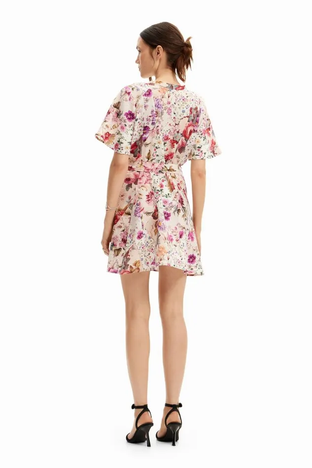 Women Dresses And Jumpsuits Desigual Short Floral Dress