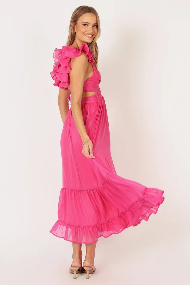 Women Dresses petalandpup Bonito Midi Dress 8211 Berry Berry