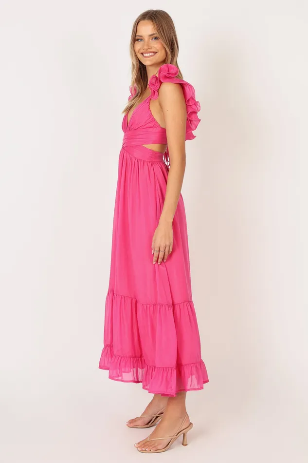 Women Dresses petalandpup Bonito Midi Dress 8211 Berry Berry