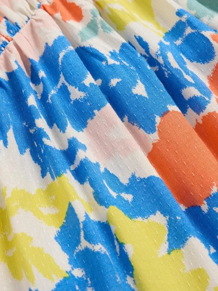 Women DRESSES White Stuff Lucy Eco Vero V Neck Dress Ivory Print Women DRESSES White Stuff Lucy Eco Vero V Neck Dress Ivory Print
