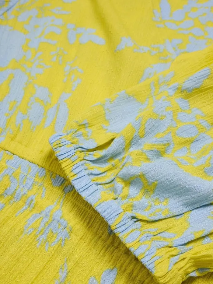 Women DRESSES White Stuff Salma Eco Vero Midi Dress Yellow Print Women DRESSES White Stuff Salma Eco Vero Midi Dress Yellow Print