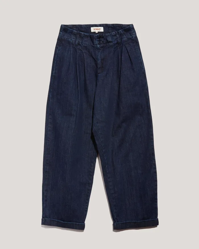 Women Earth Keaton Trouser Indigo YMC Earth