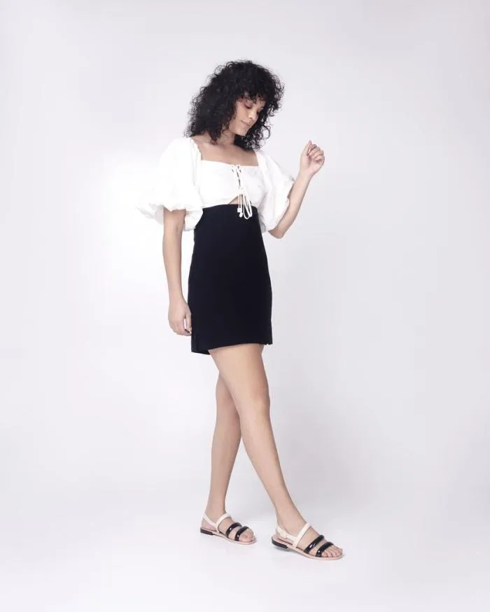 Women Essential Wave Beigeblack Melissa Sandals
