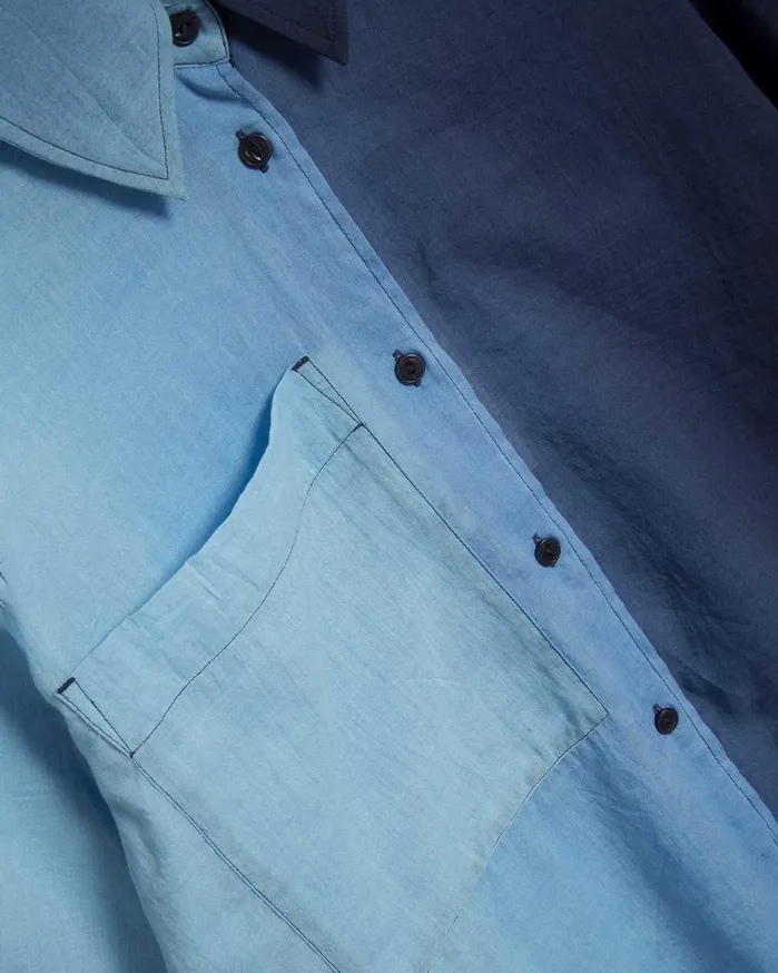 Women Eva Shirt Blue YMC Shirts