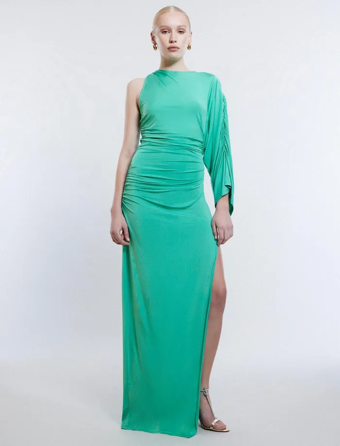 Women Evening Dresses and Gowns BCBG Merritt Evening Gown Winter Green