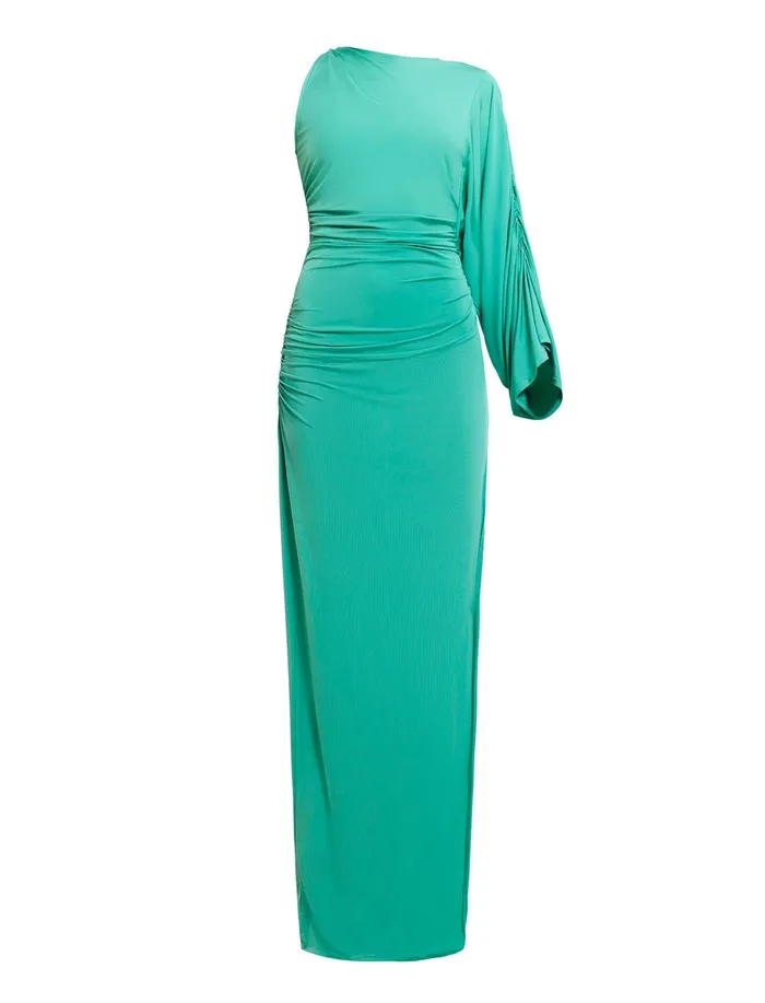 Women Evening Dresses and Gowns BCBG Merritt Evening Gown Winter Green
