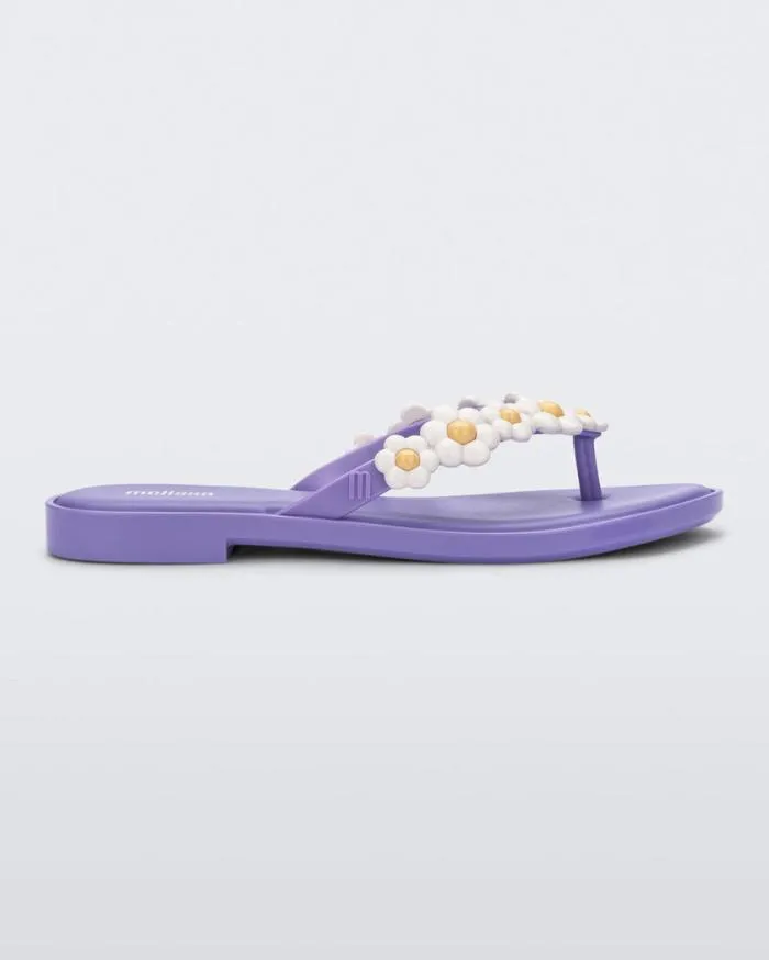 Women Flip Flop Spring Lilacwhite Melissa Flip Flops