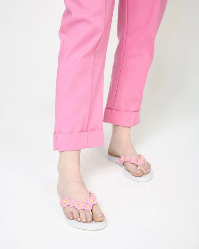Women Flip Flop Spring Whitelilac Melissa Flip Flops