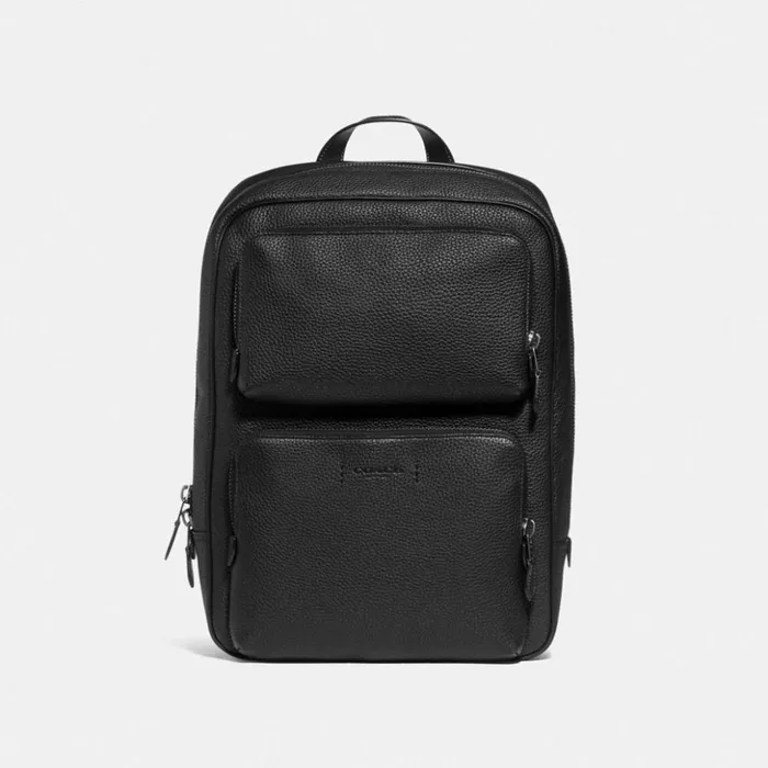 Women Gotham Backpack Black Copperblack Coach Backpacks