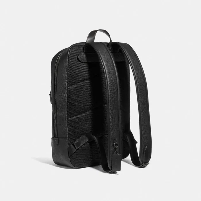 Women Gotham Backpack Black Copperblack Coach Backpacks