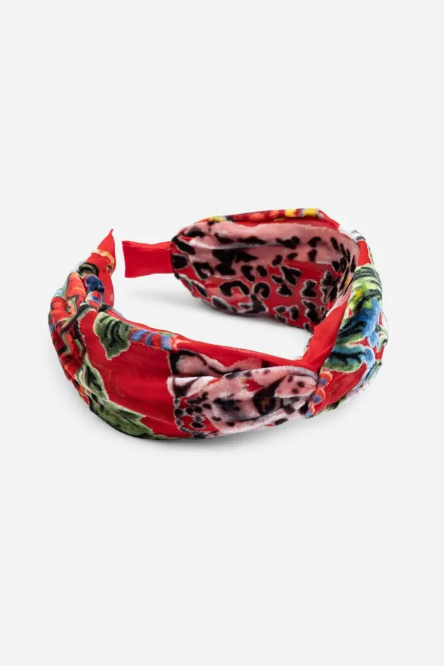 Women Hair Accessories Johnny Was BOBCAT FOREST HEADBAND Bobcat Forest Women Hair Accessories Johnny Was BOBCAT FOREST HEADBAND Bobcat Forest