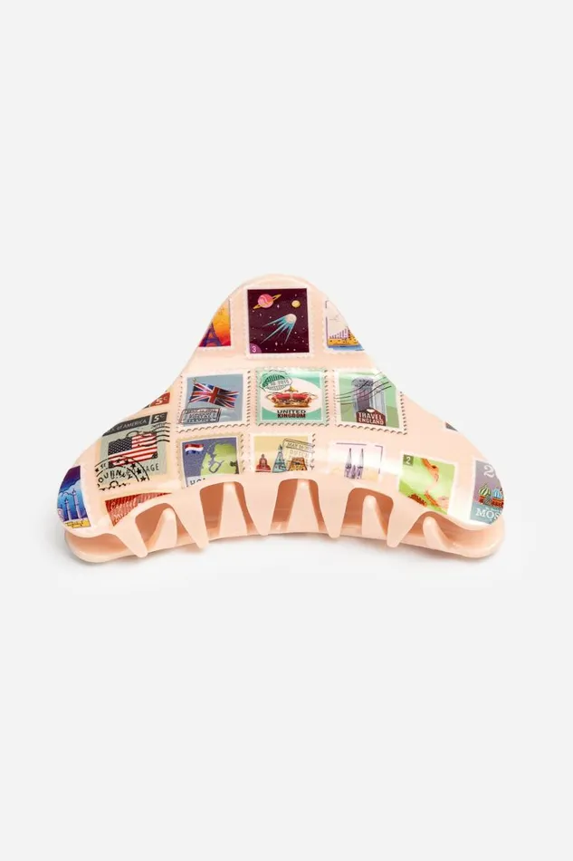 Women Hair Accessories Johnny Was SEKAI HAIRCLIP Cream Women Hair Accessories Johnny Was SEKAI HAIRCLIP Cream