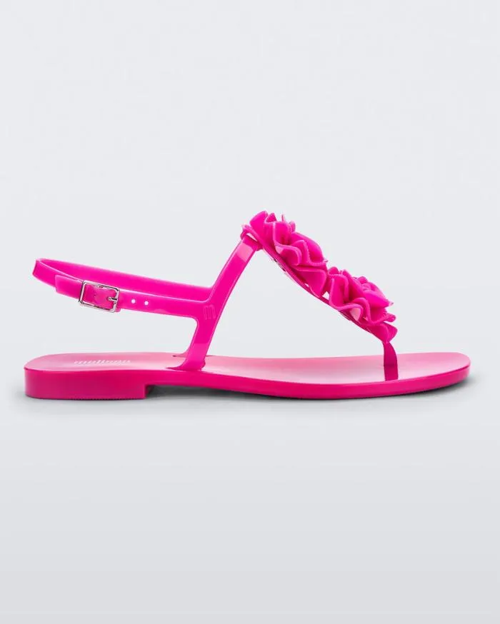 Women Harmonic Squared Garden Pink Melissa Sandals
