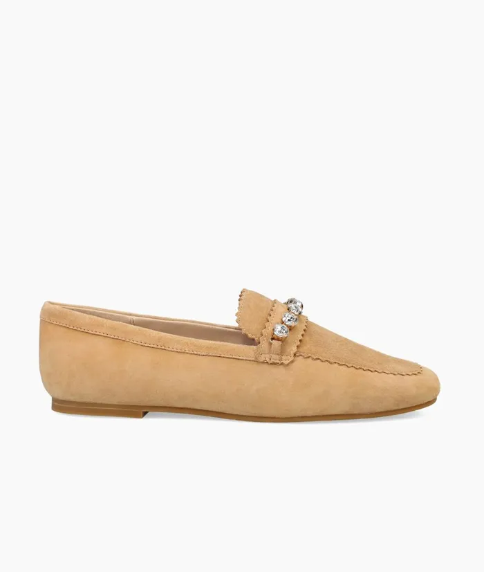 Women Herron Flat 8211 Latte Pelle Moda Flats