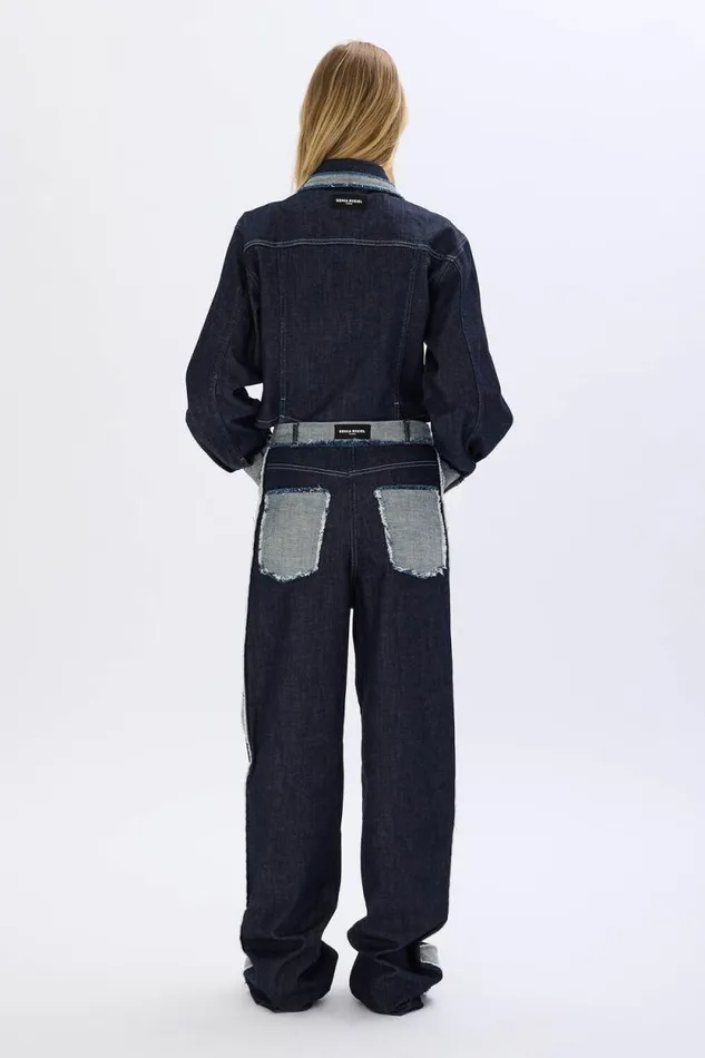 Women Highwaisted Denim Trousers Blue Blue Sonia Rykiel Trousers And Denim