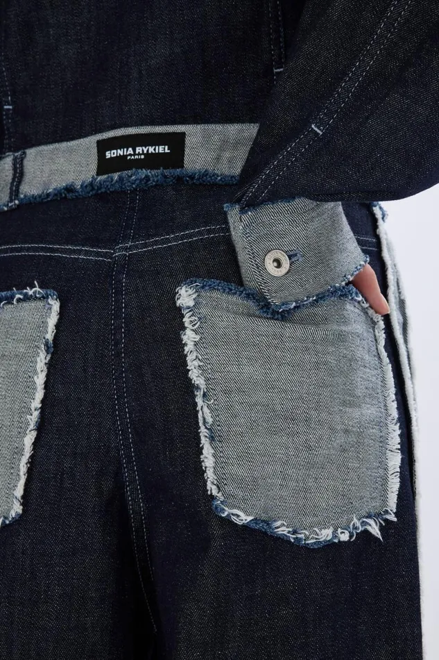 Women Highwaisted Denim Trousers Blue Blue Sonia Rykiel Trousers And Denim