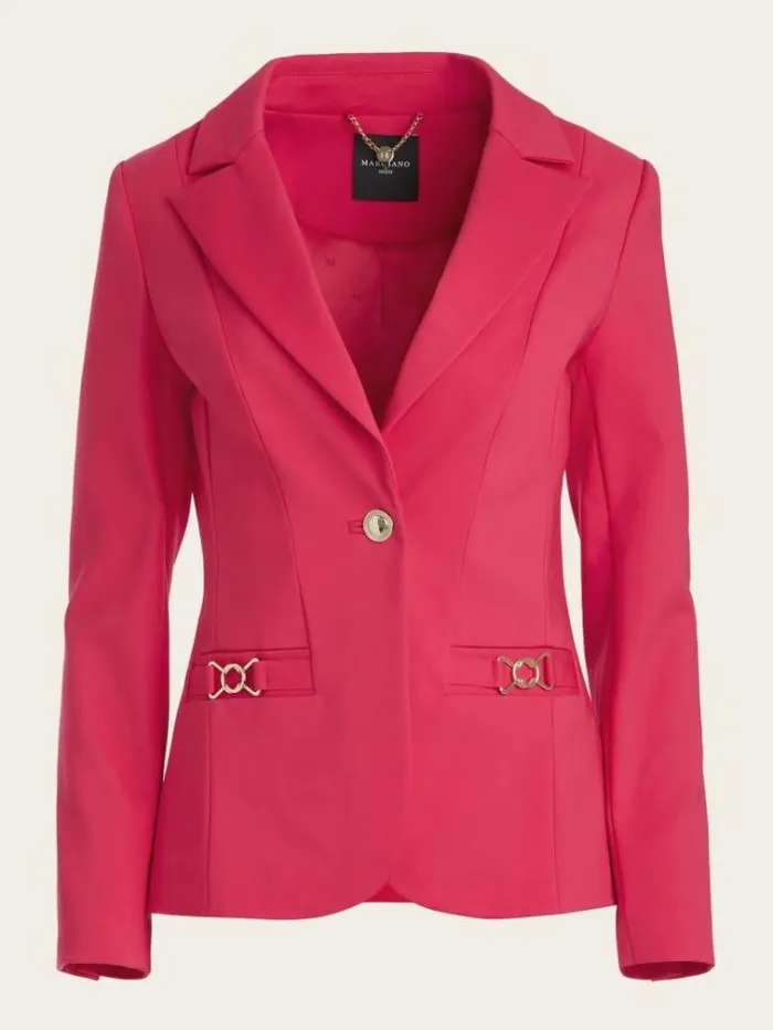 Women Jackets Marciano Franca Blazer Souvenir Pink Women Jackets Marciano Franca Blazer Souvenir Pink